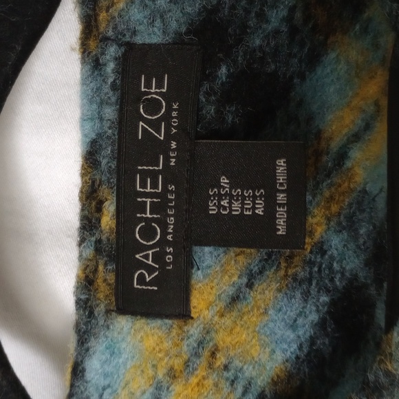 Rachael Zoe Mid Thigh Wool Thin Layer Coat - Picture 2 of 4